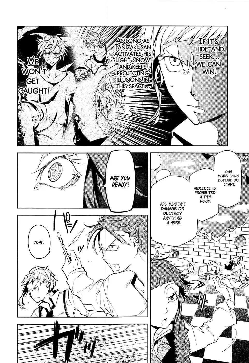 Bungou Stray Dogs Chapter 15 page 41 - Chapter 15: Born Back Ceaselessly into the Past - Part 1
