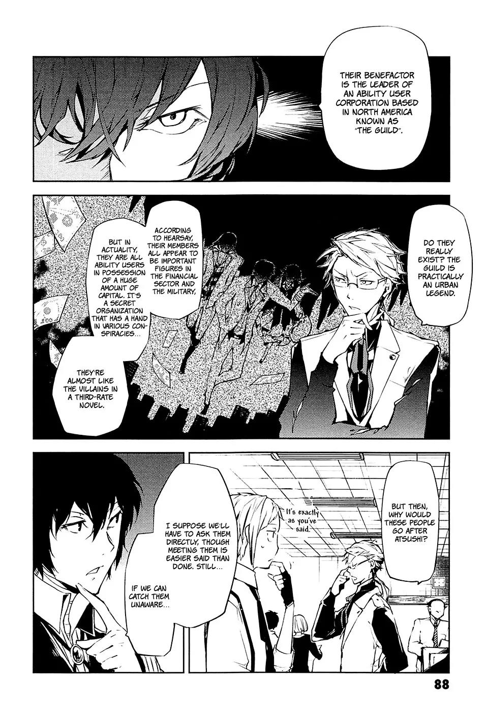 Bungou Stray Dogs Chapter 15 page 7 - Chapter 15: Born Back Ceaselessly into the Past - Part 1