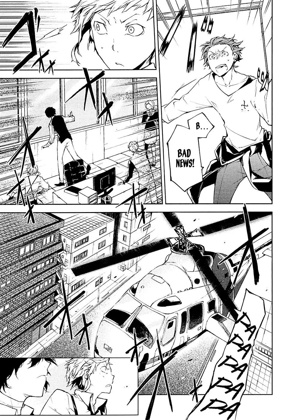 Bungou Stray Dogs Chapter 15 page 8 - Chapter 15: Born Back Ceaselessly into the Past - Part 1