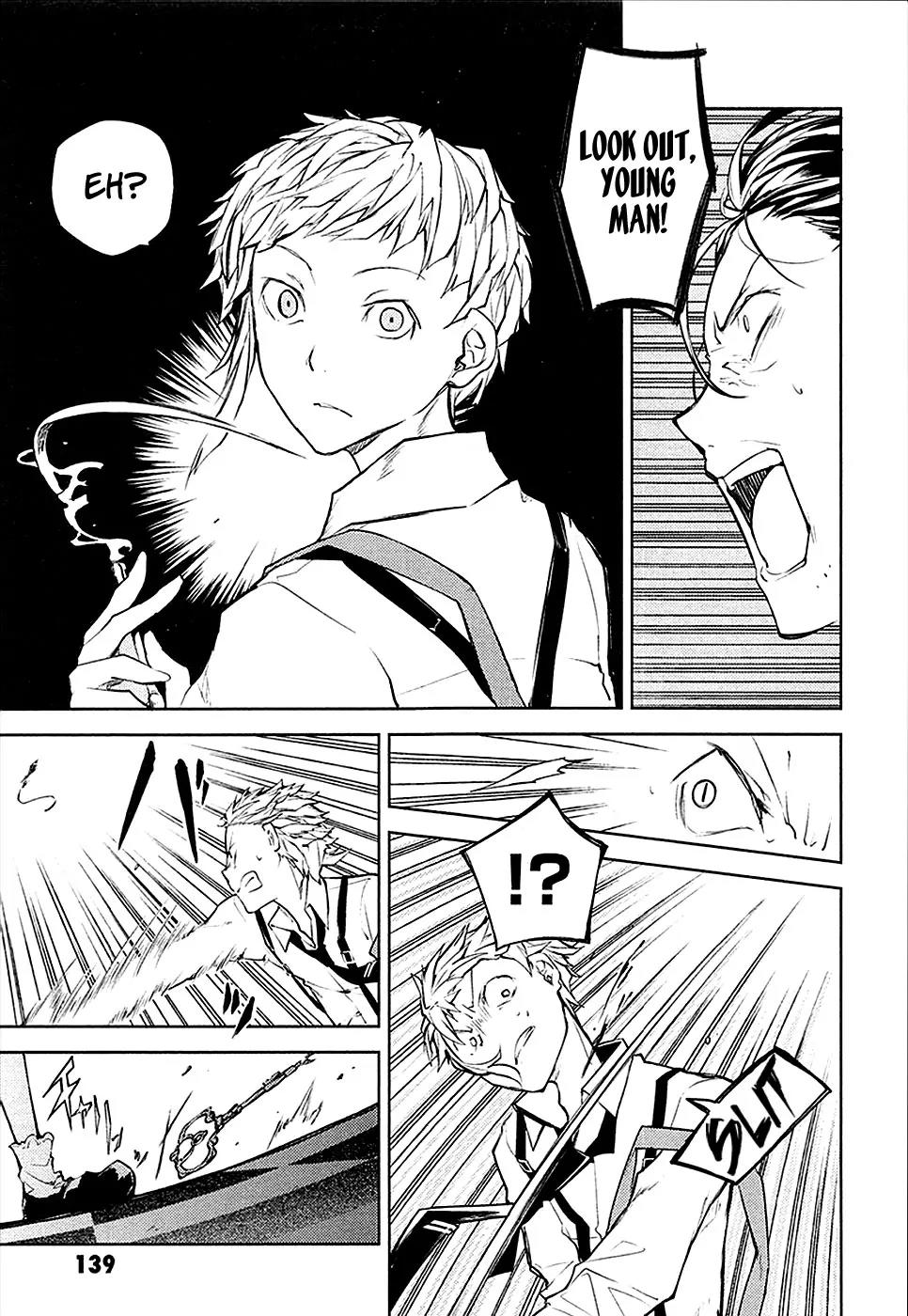 Bungou Stray Dogs Chapter 16 page 12 - Chapter 16: Born Back Ceaselessly into the Past - Part 2