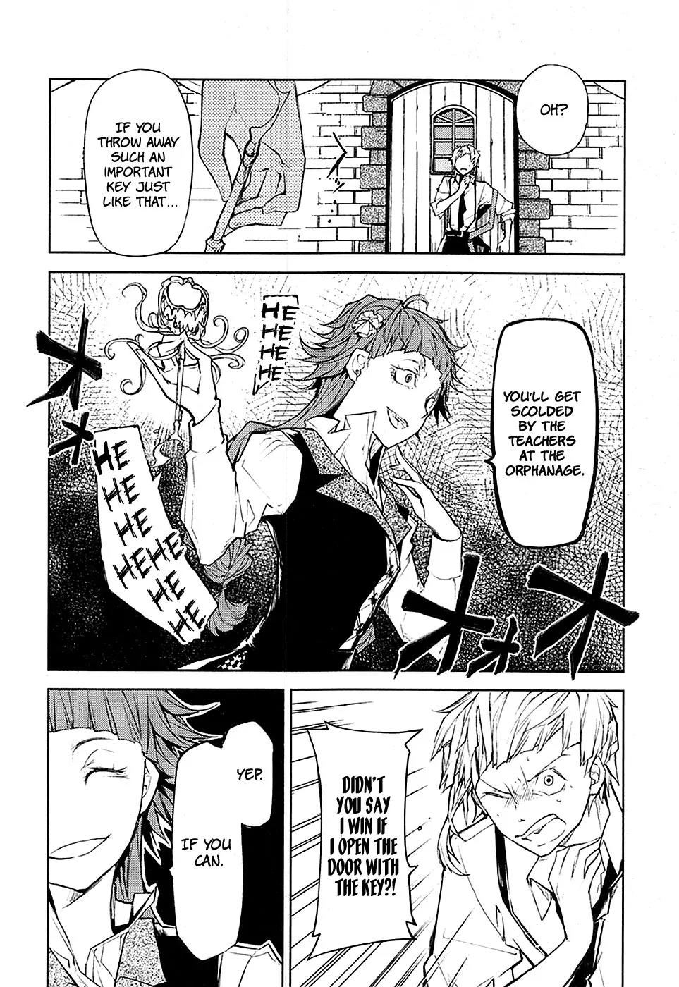 Bungou Stray Dogs Chapter 16 page 13 - Chapter 16: Born Back Ceaselessly into the Past - Part 2