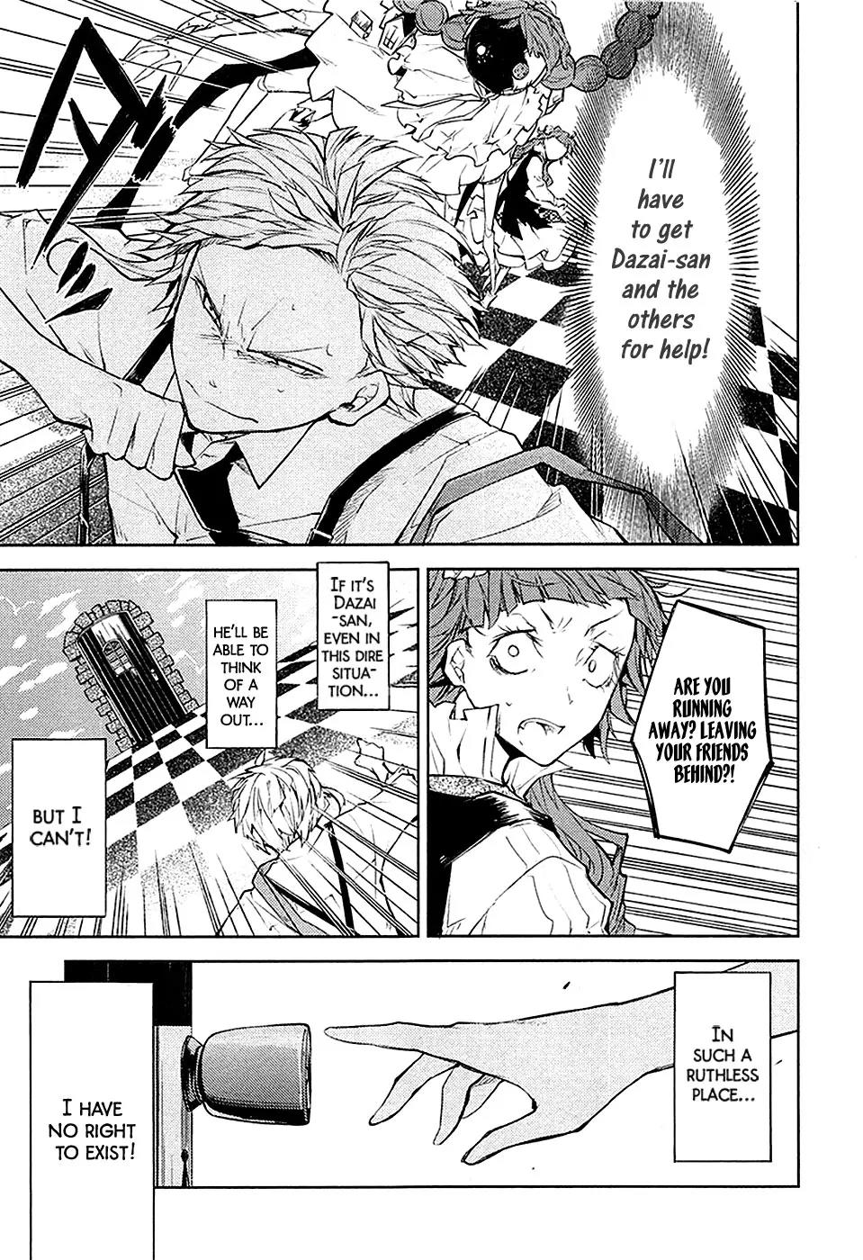 Bungou Stray Dogs Chapter 16 page 16 - Chapter 16: Born Back Ceaselessly into the Past - Part 2