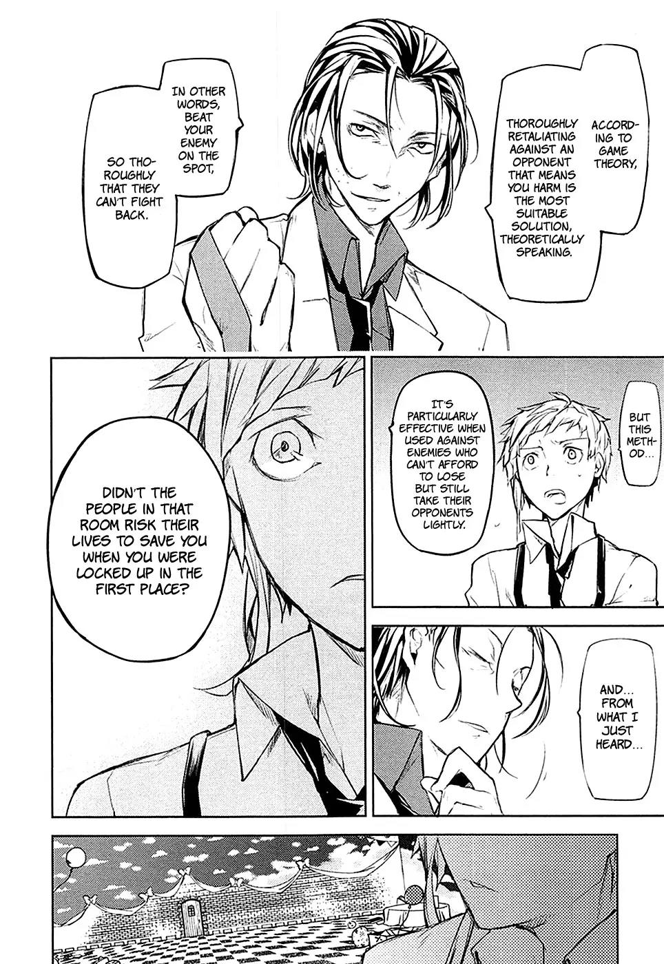 Bungou Stray Dogs Chapter 16 page 19 - Chapter 16: Born Back Ceaselessly into the Past - Part 2