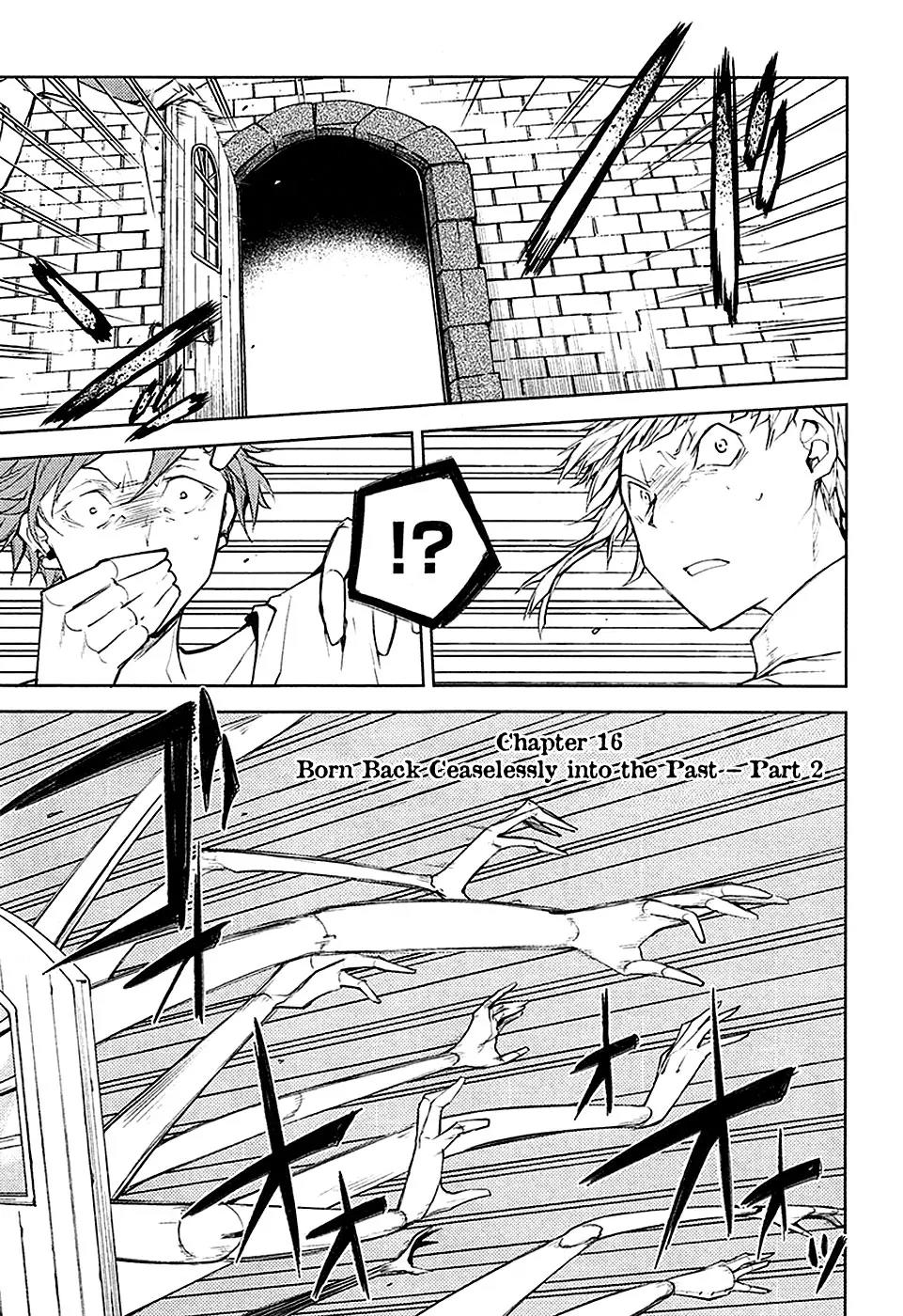 Bungou Stray Dogs Chapter 16 page 2 - Chapter 16: Born Back Ceaselessly into the Past - Part 2