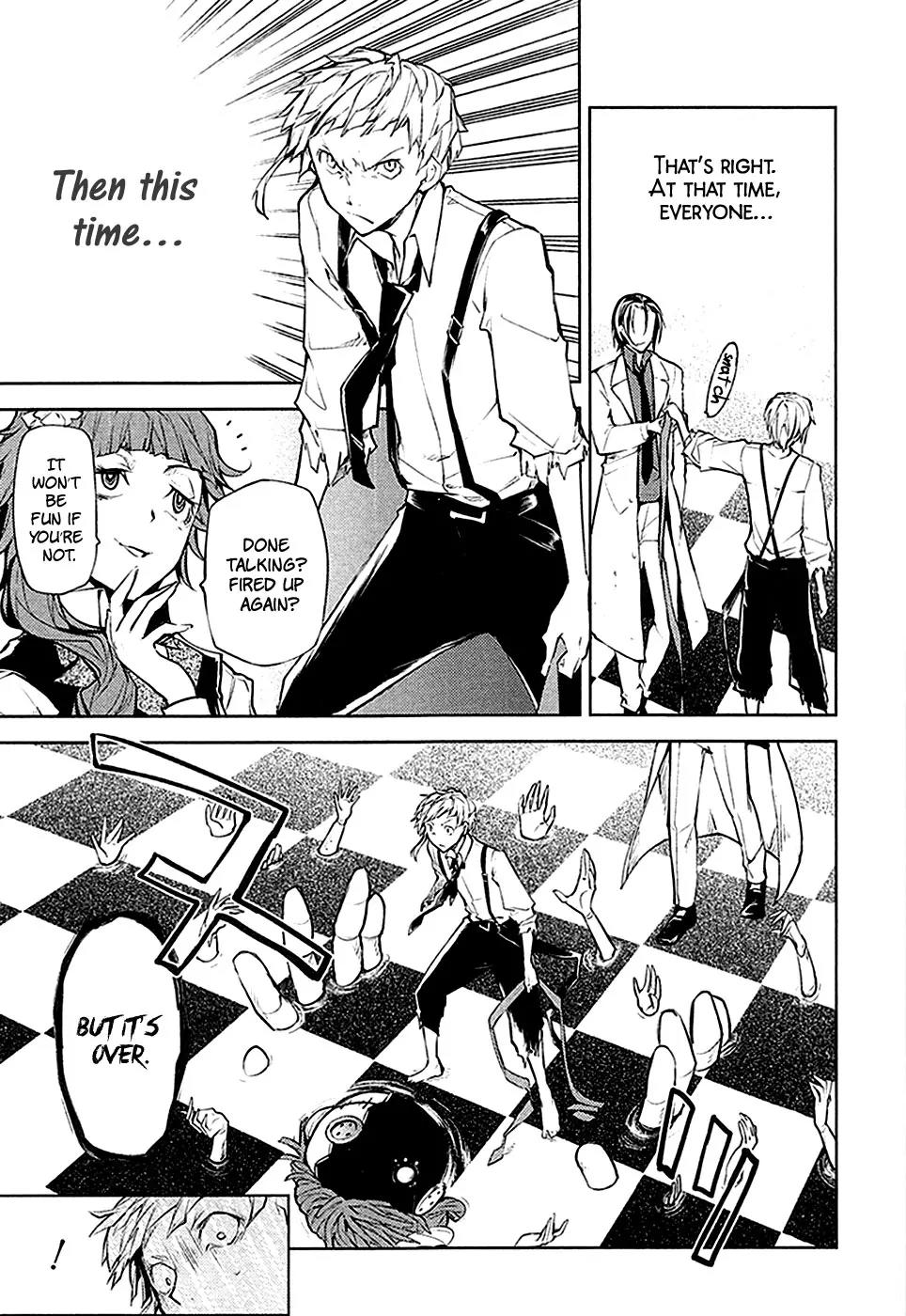 Bungou Stray Dogs Chapter 16 page 20 - Chapter 16: Born Back Ceaselessly into the Past - Part 2