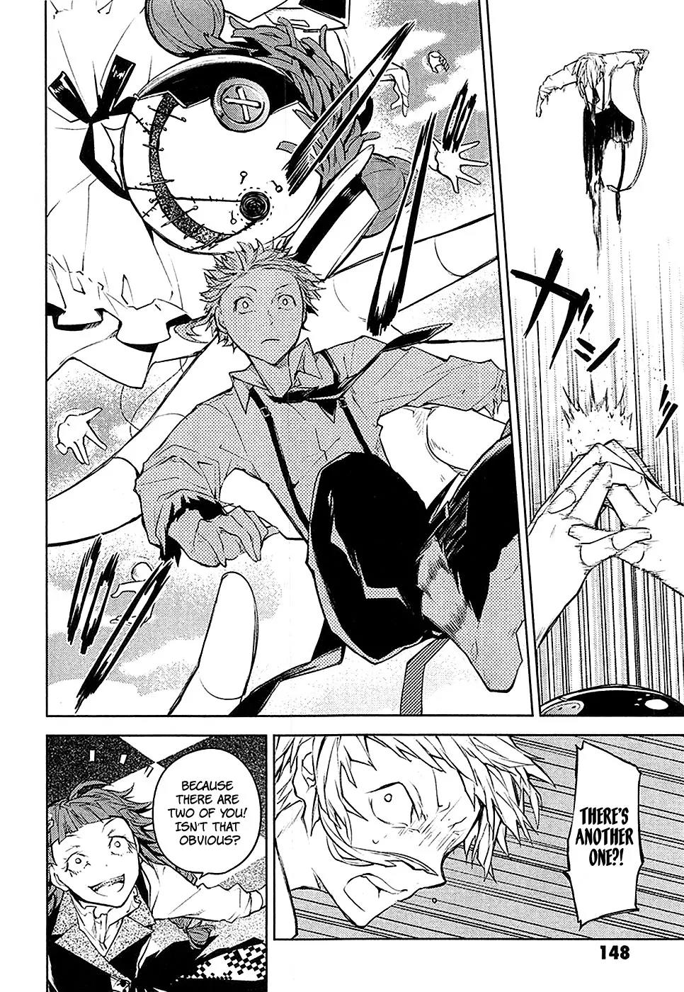 Bungou Stray Dogs Chapter 16 page 21 - Chapter 16: Born Back Ceaselessly into the Past - Part 2