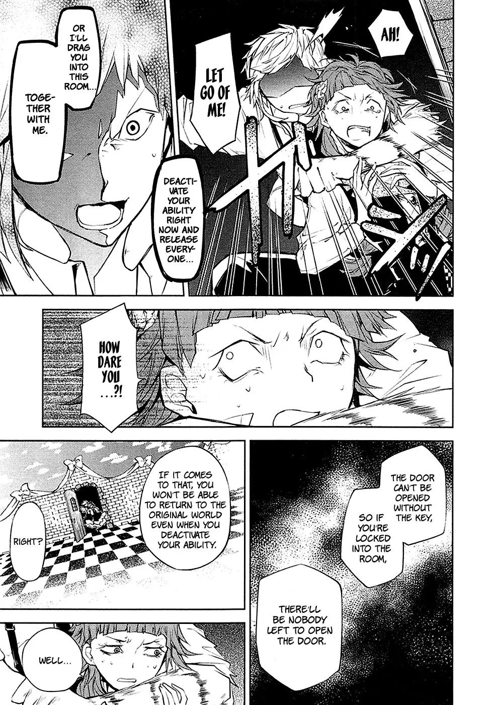 Bungou Stray Dogs Chapter 16 page 32 - Chapter 16: Born Back Ceaselessly into the Past - Part 2