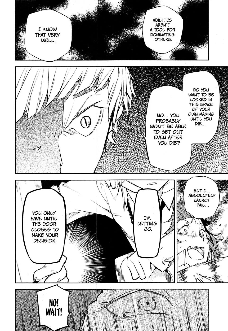 Bungou Stray Dogs Chapter 16 page 33 - Chapter 16: Born Back Ceaselessly into the Past - Part 2