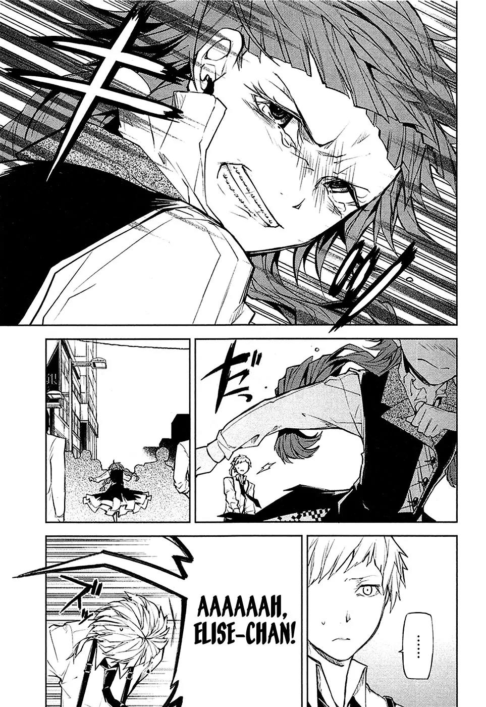 Bungou Stray Dogs Chapter 16 page 38 - Chapter 16: Born Back Ceaselessly into the Past - Part 2