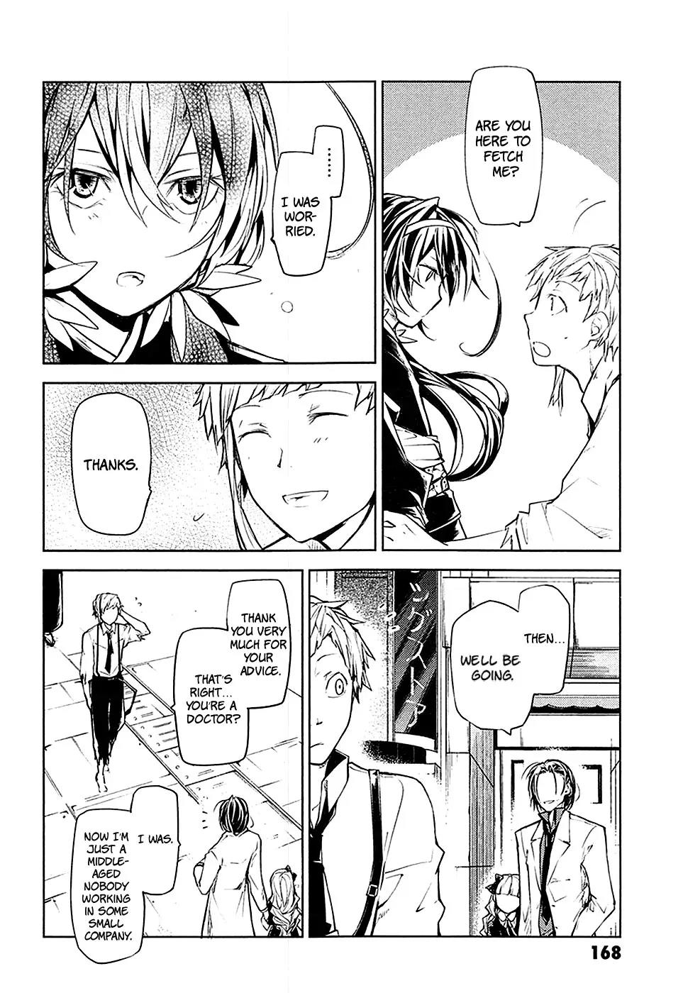 Bungou Stray Dogs Chapter 16 page 41 - Chapter 16: Born Back Ceaselessly into the Past - Part 2