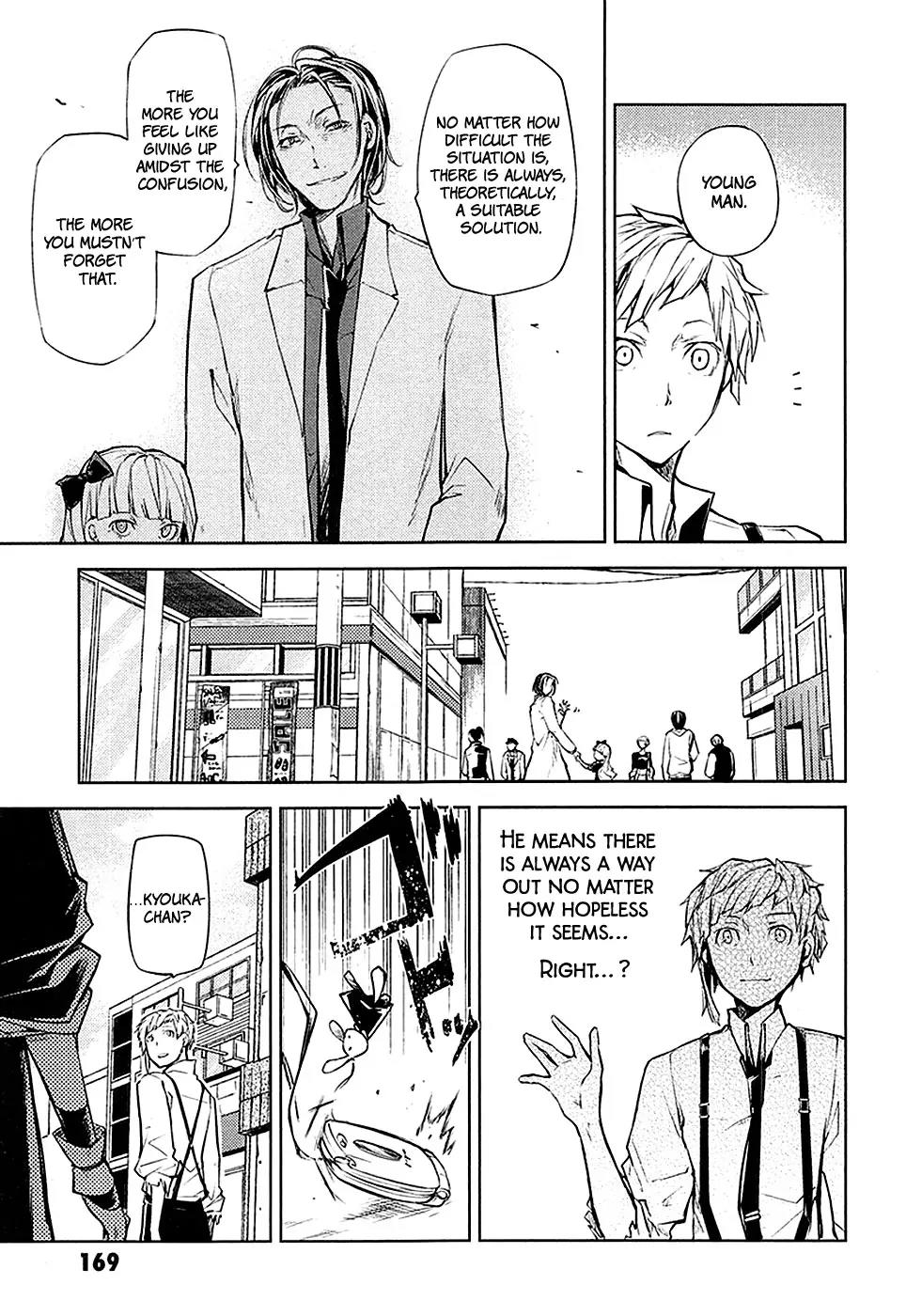 Bungou Stray Dogs Chapter 16 page 42 - Chapter 16: Born Back Ceaselessly into the Past - Part 2