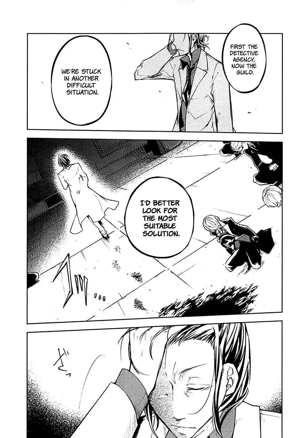 Bungou Stray Dogs Chapter 16 page 50 - Chapter 16: Born Back Ceaselessly into the Past - Part 2