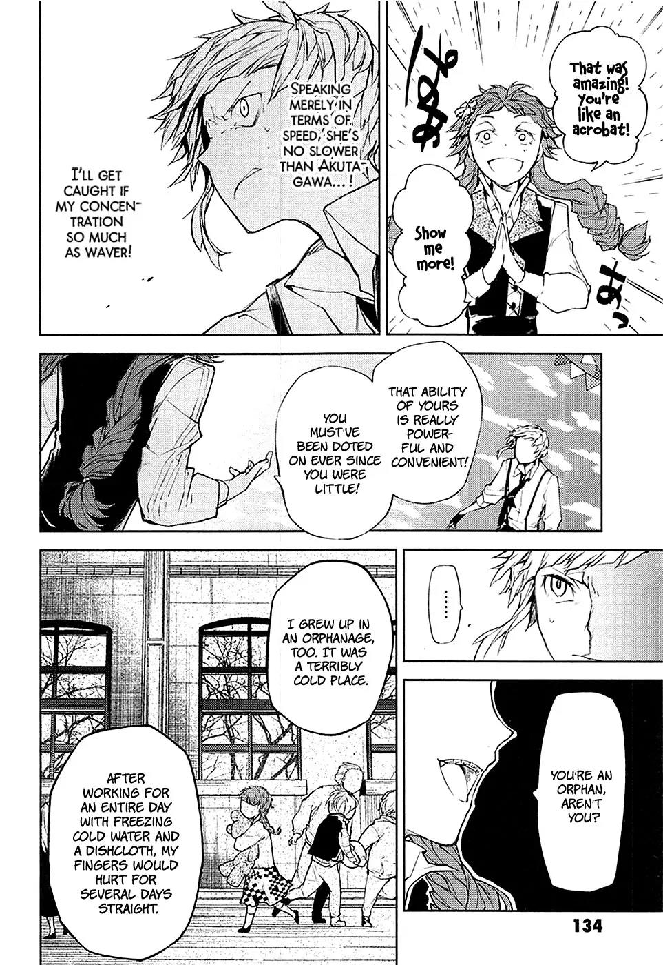 Bungou Stray Dogs Chapter 16 page 7 - Chapter 16: Born Back Ceaselessly into the Past - Part 2