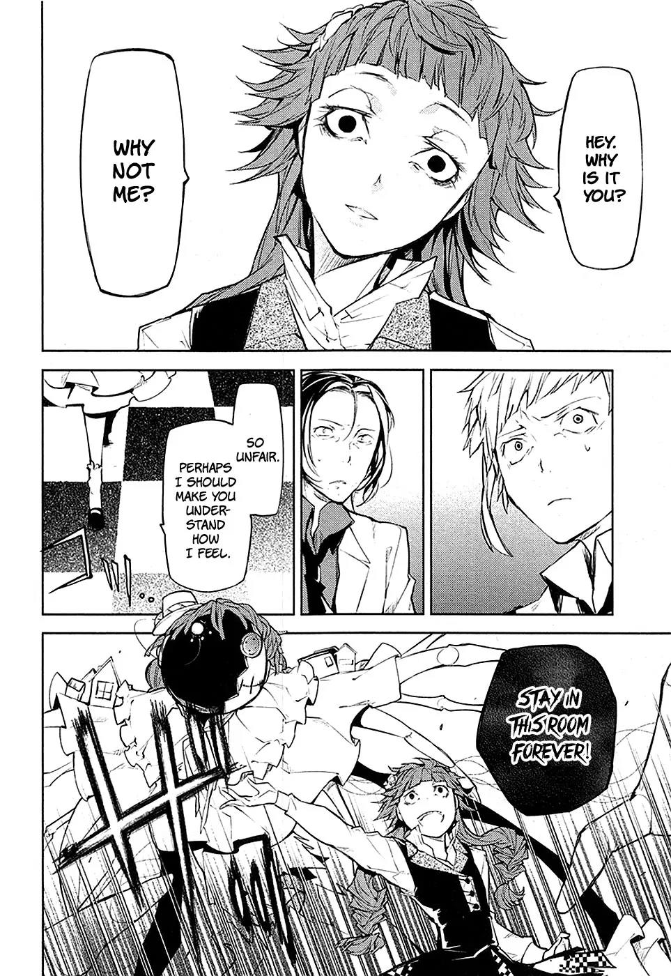 Bungou Stray Dogs Chapter 16 page 9 - Chapter 16: Born Back Ceaselessly into the Past - Part 2