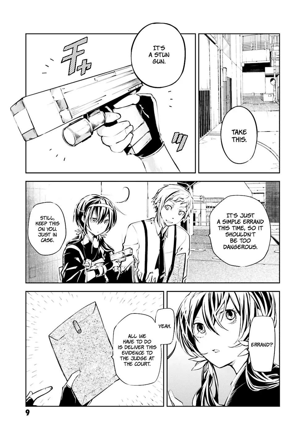 Bungou Stray Dogs Chapter 17 page 10 - Chapter 17: he First Mission