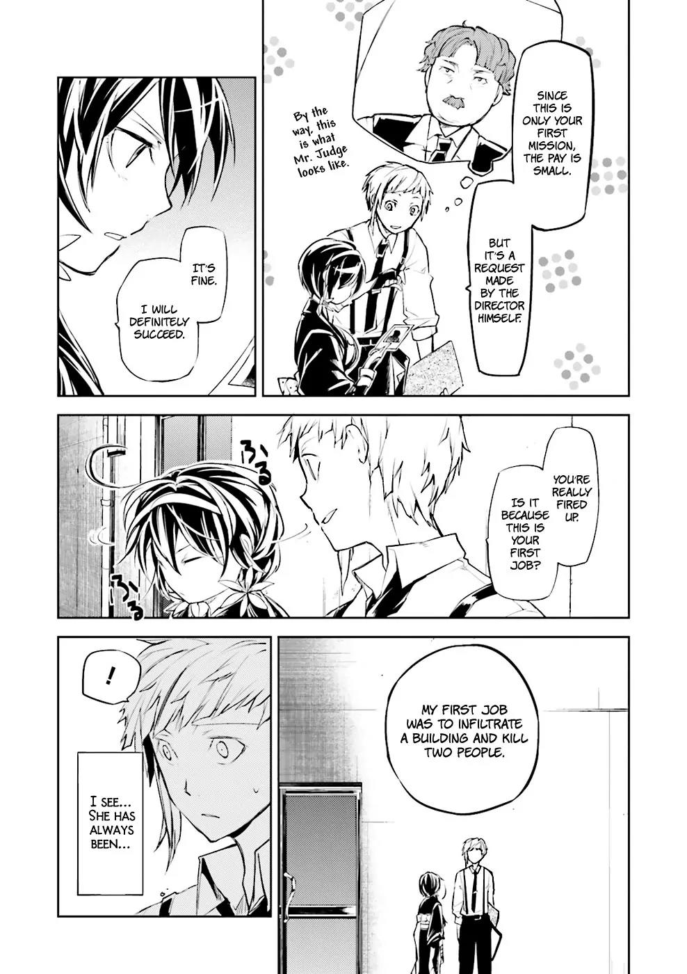 Bungou Stray Dogs Chapter 17 page 11 - Chapter 17: he First Mission