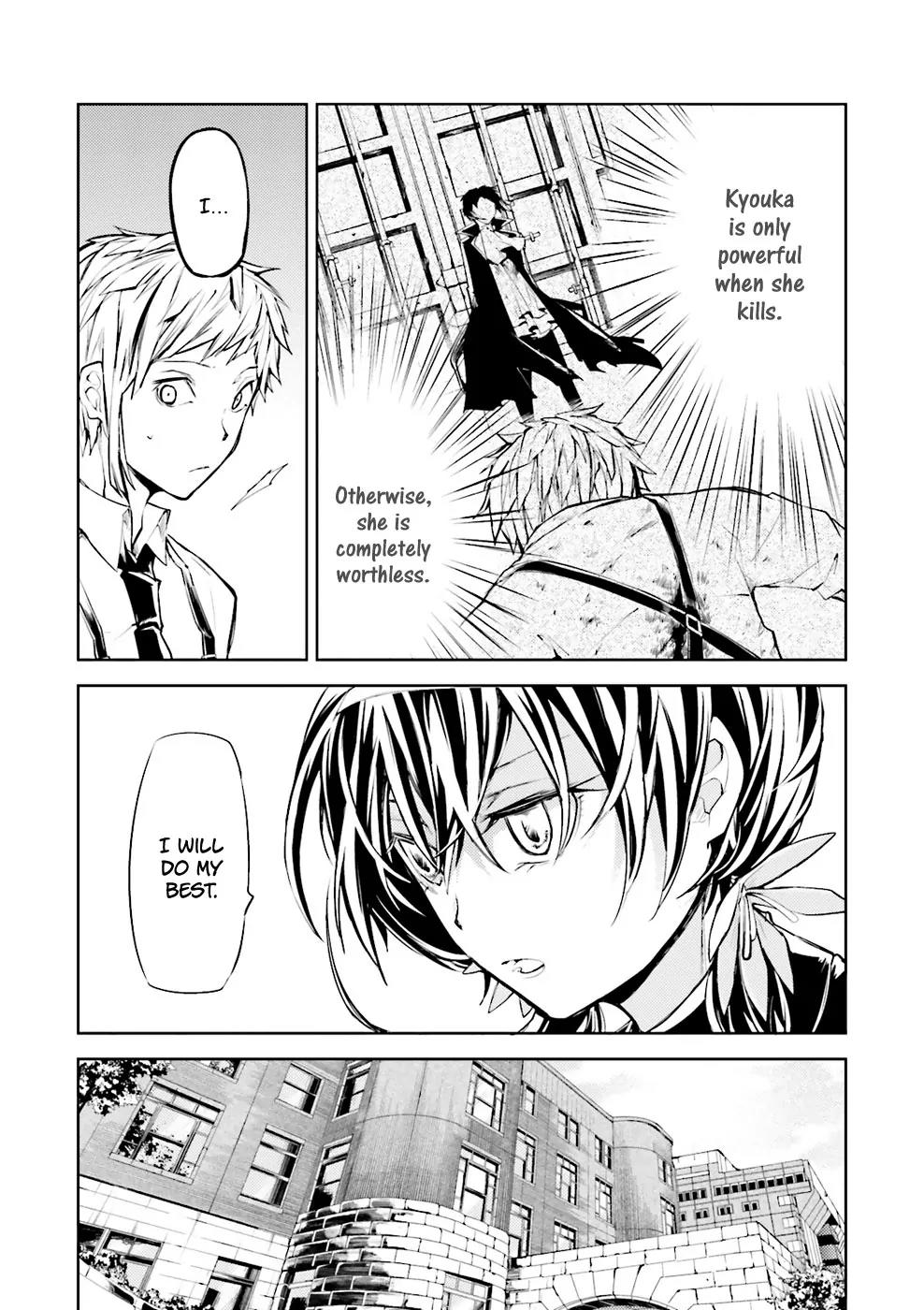 Bungou Stray Dogs Chapter 17 page 12 - Chapter 17: he First Mission