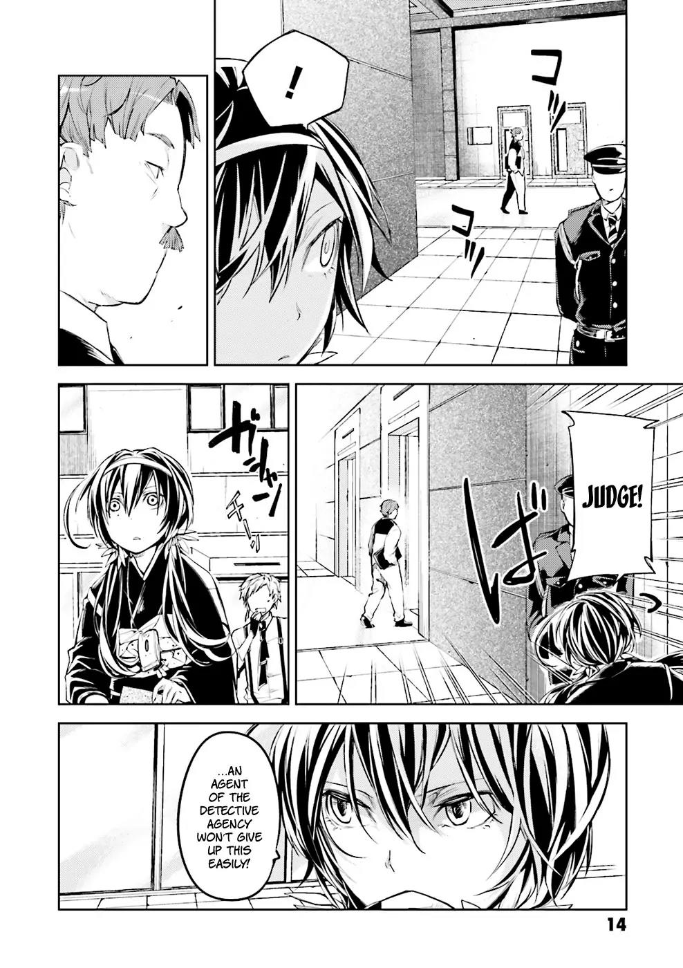 Bungou Stray Dogs Chapter 17 page 15 - Chapter 17: he First Mission