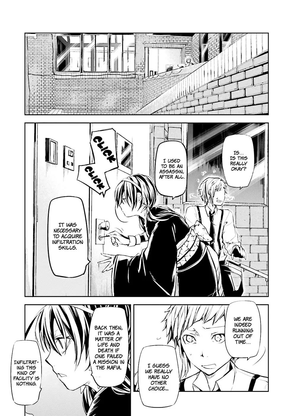 Bungou Stray Dogs Chapter 17 page 16 - Chapter 17: he First Mission