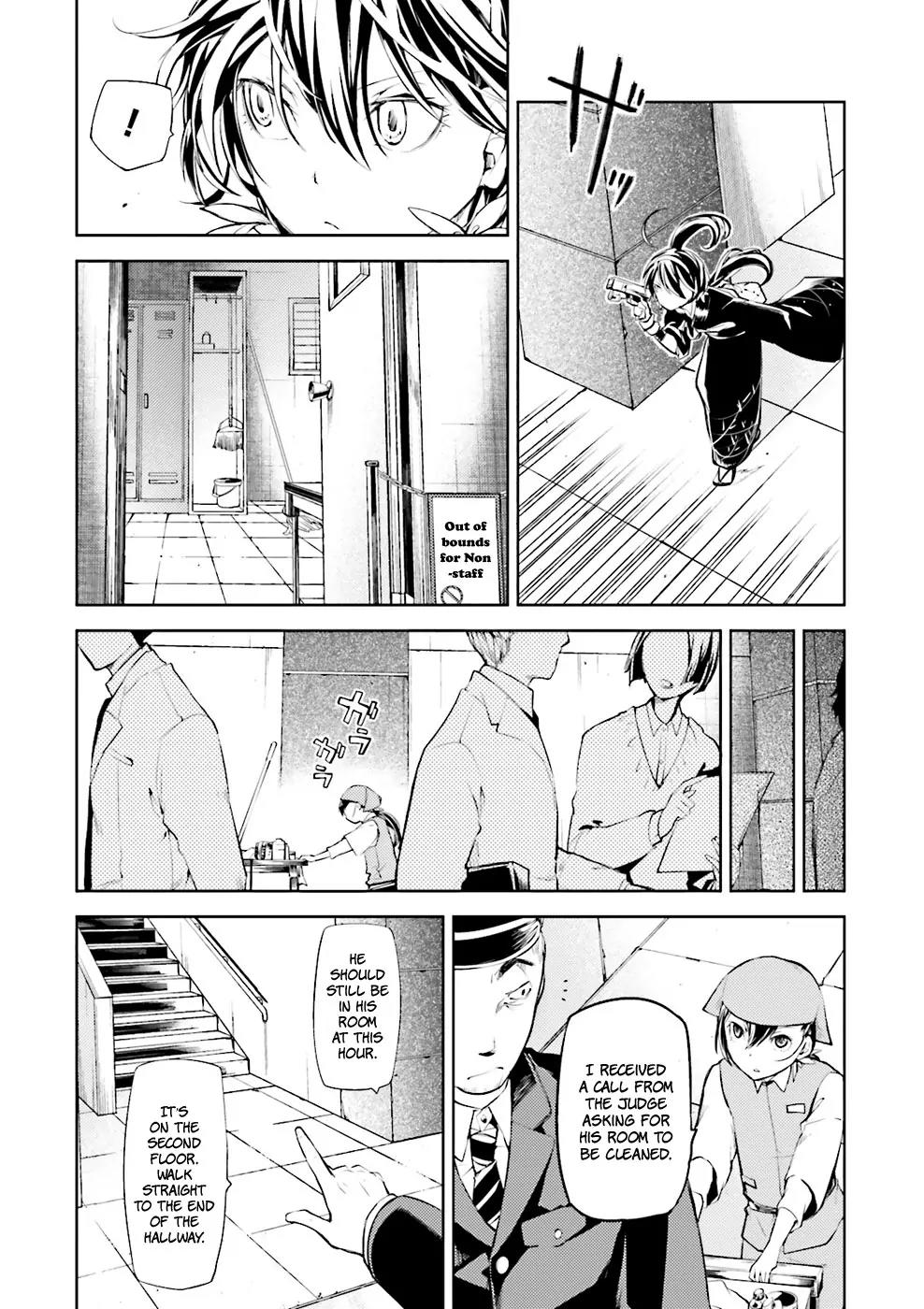 Bungou Stray Dogs Chapter 17 page 18 - Chapter 17: he First Mission