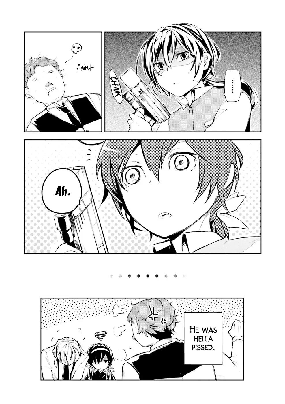 Bungou Stray Dogs Chapter 17 page 24 - Chapter 17: he First Mission