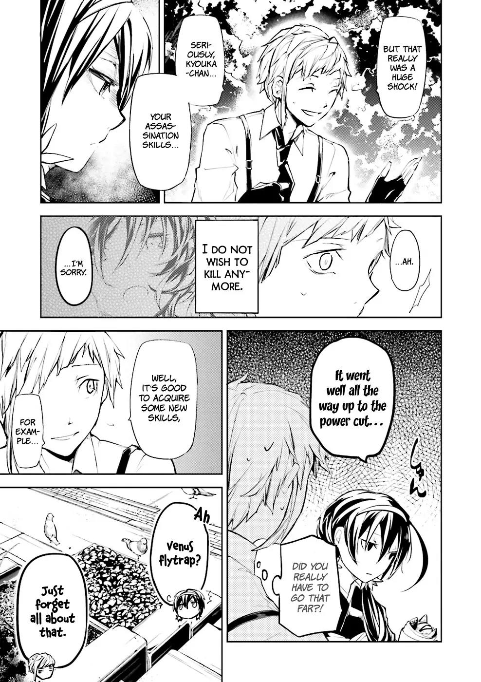 Bungou Stray Dogs Chapter 17 page 26 - Chapter 17: he First Mission