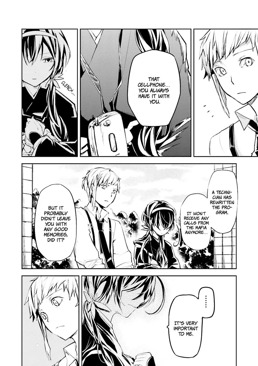 Bungou Stray Dogs Chapter 17 page 27 - Chapter 17: he First Mission