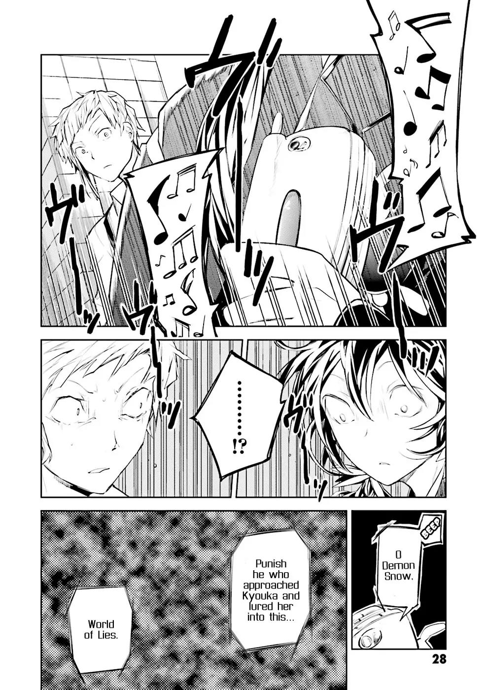 Bungou Stray Dogs Chapter 17 page 29 - Chapter 17: he First Mission
