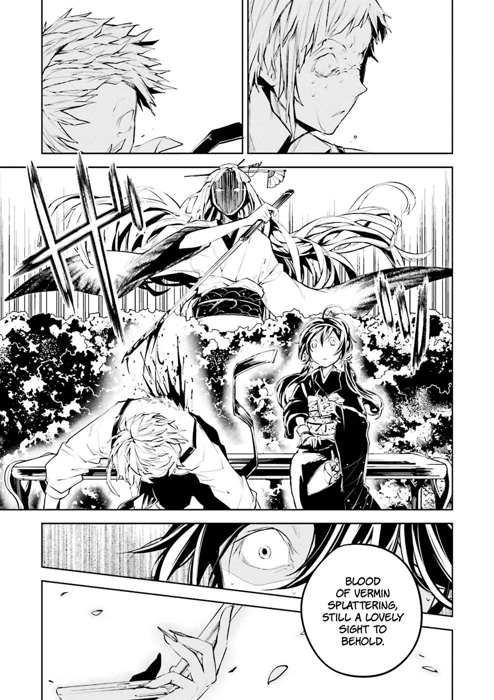 Bungou Stray Dogs Chapter 17 page 30 - Chapter 17: he First Mission