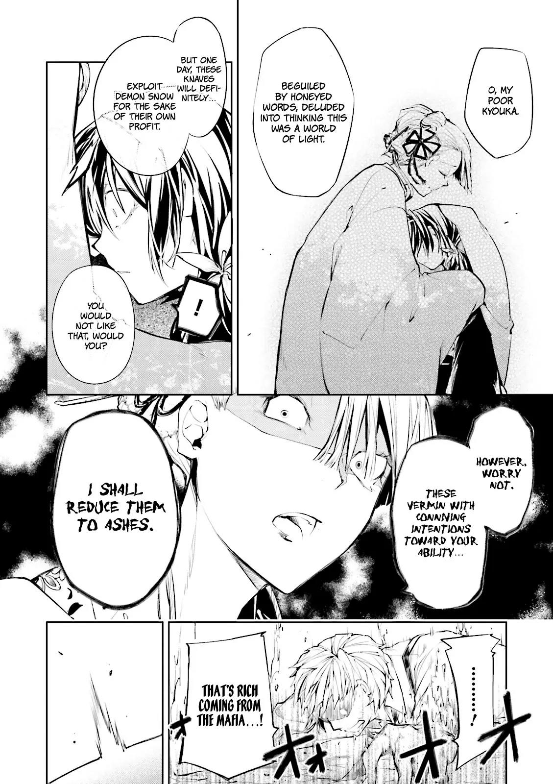 Bungou Stray Dogs Chapter 17 page 35 - Chapter 17: he First Mission