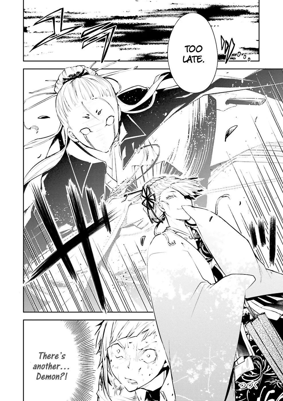 Bungou Stray Dogs Chapter 17 page 37 - Chapter 17: he First Mission
