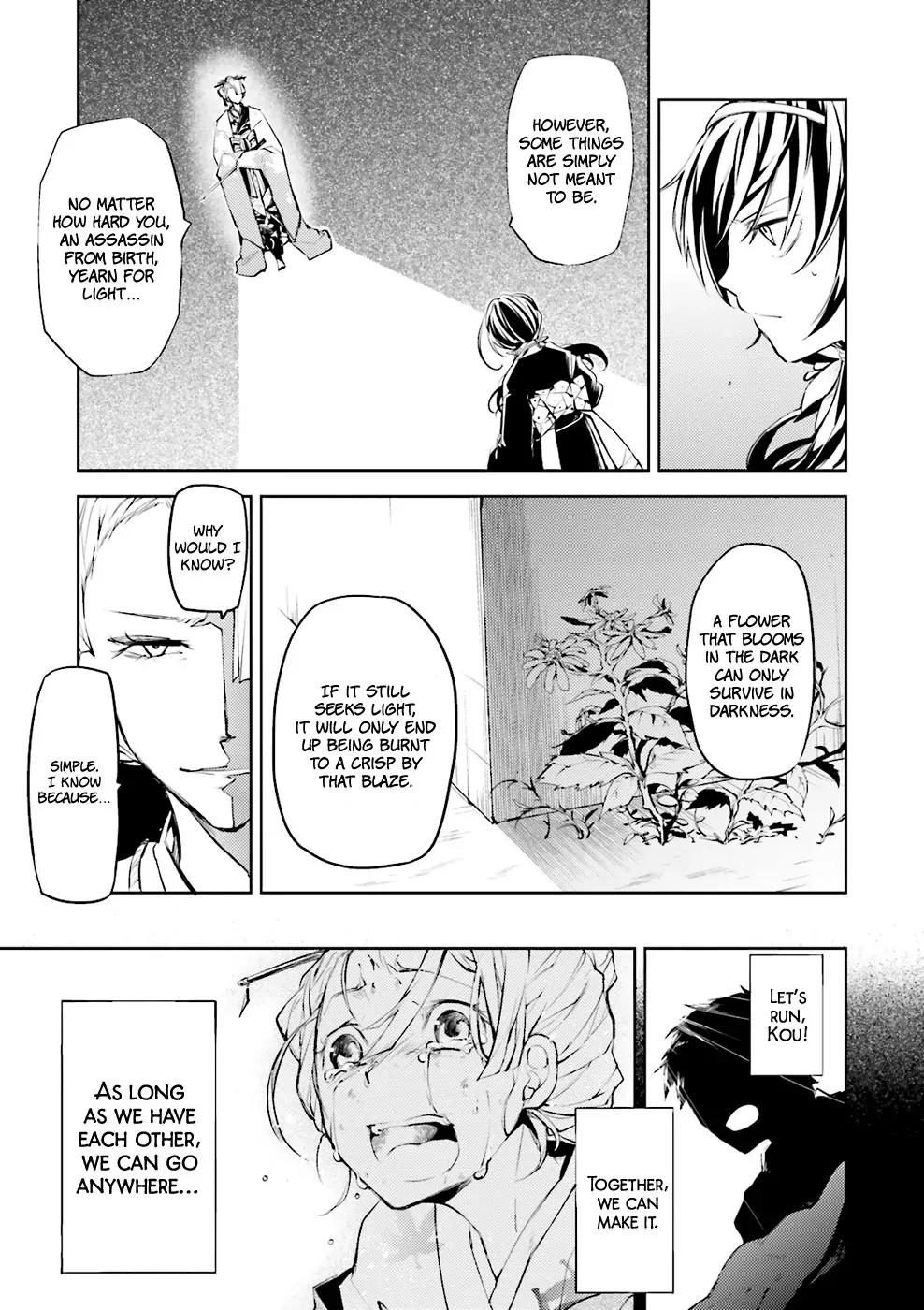 Bungou Stray Dogs Chapter 18 page 21 - Chapter 18: Flowers and Red Leaves, Snow and Gold