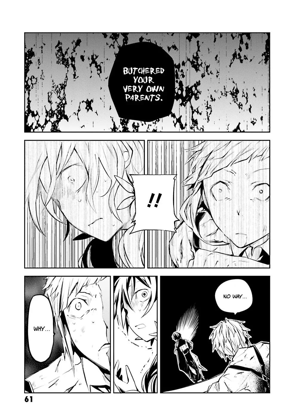 Bungou Stray Dogs Chapter 18 page 25 - Chapter 18: Flowers and Red Leaves, Snow and Gold