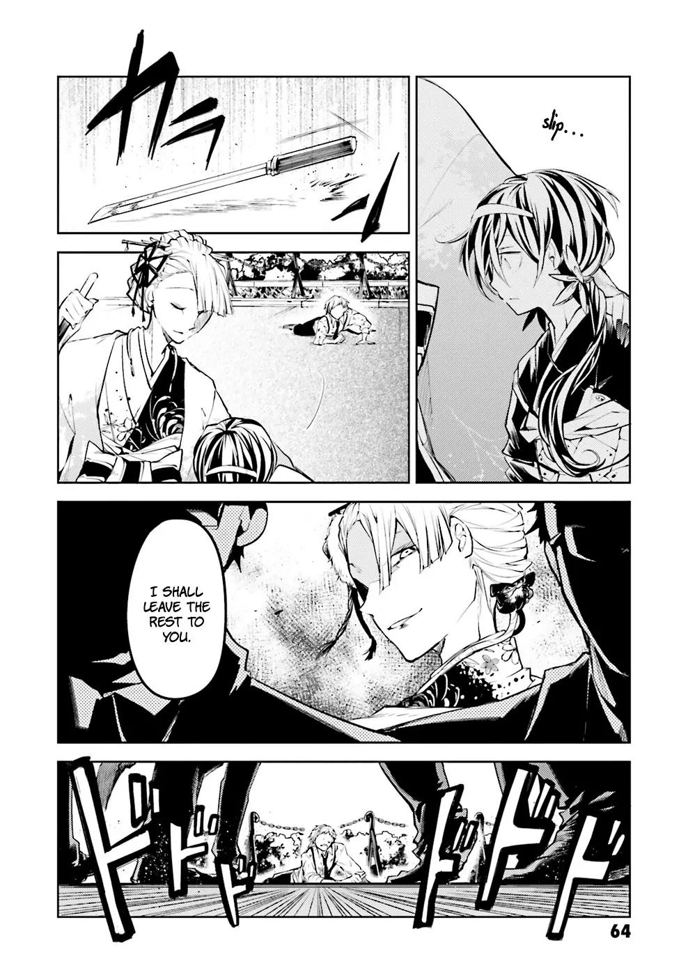 Bungou Stray Dogs Chapter 18 page 28 - Chapter 18: Flowers and Red Leaves, Snow and Gold