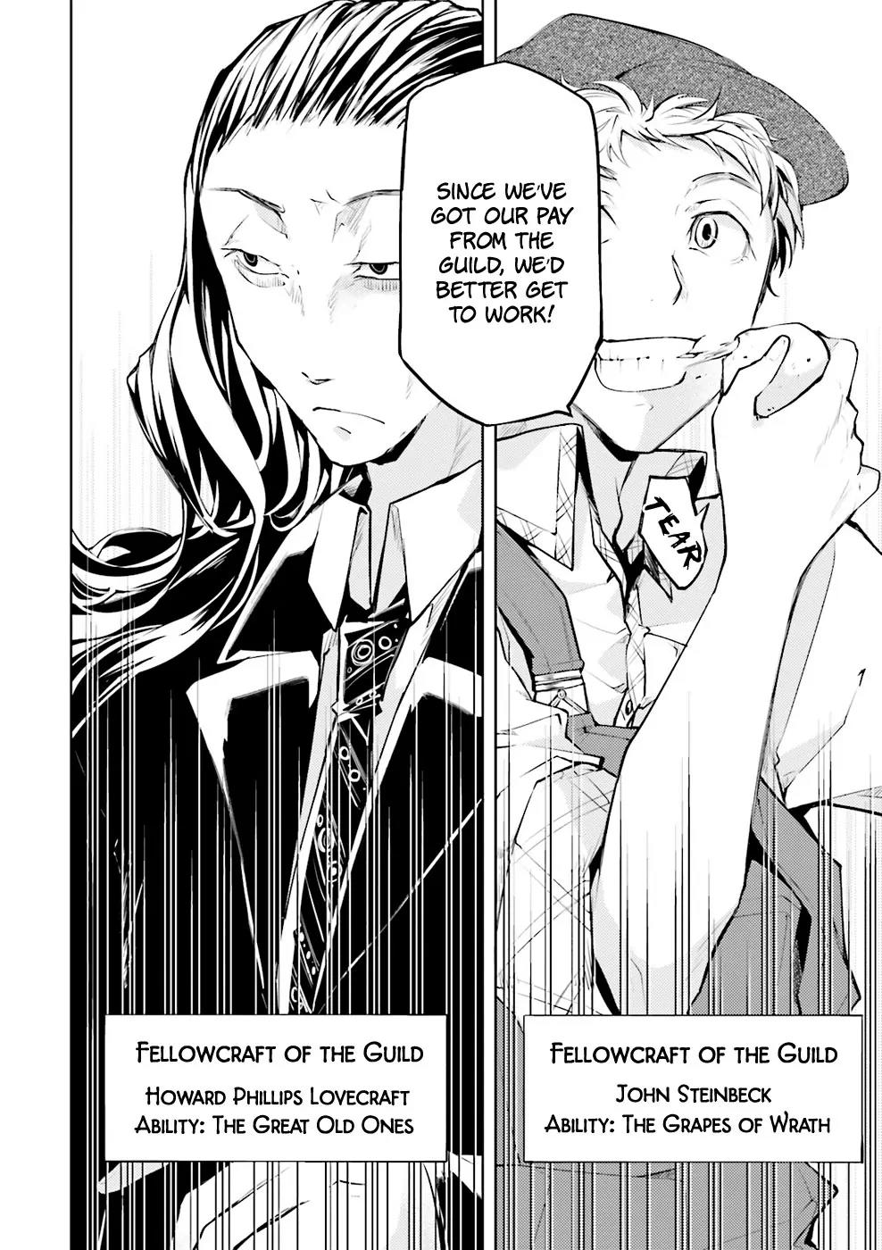 Bungou Stray Dogs Chapter 18 page 35 - Chapter 18: Flowers and Red Leaves, Snow and Gold