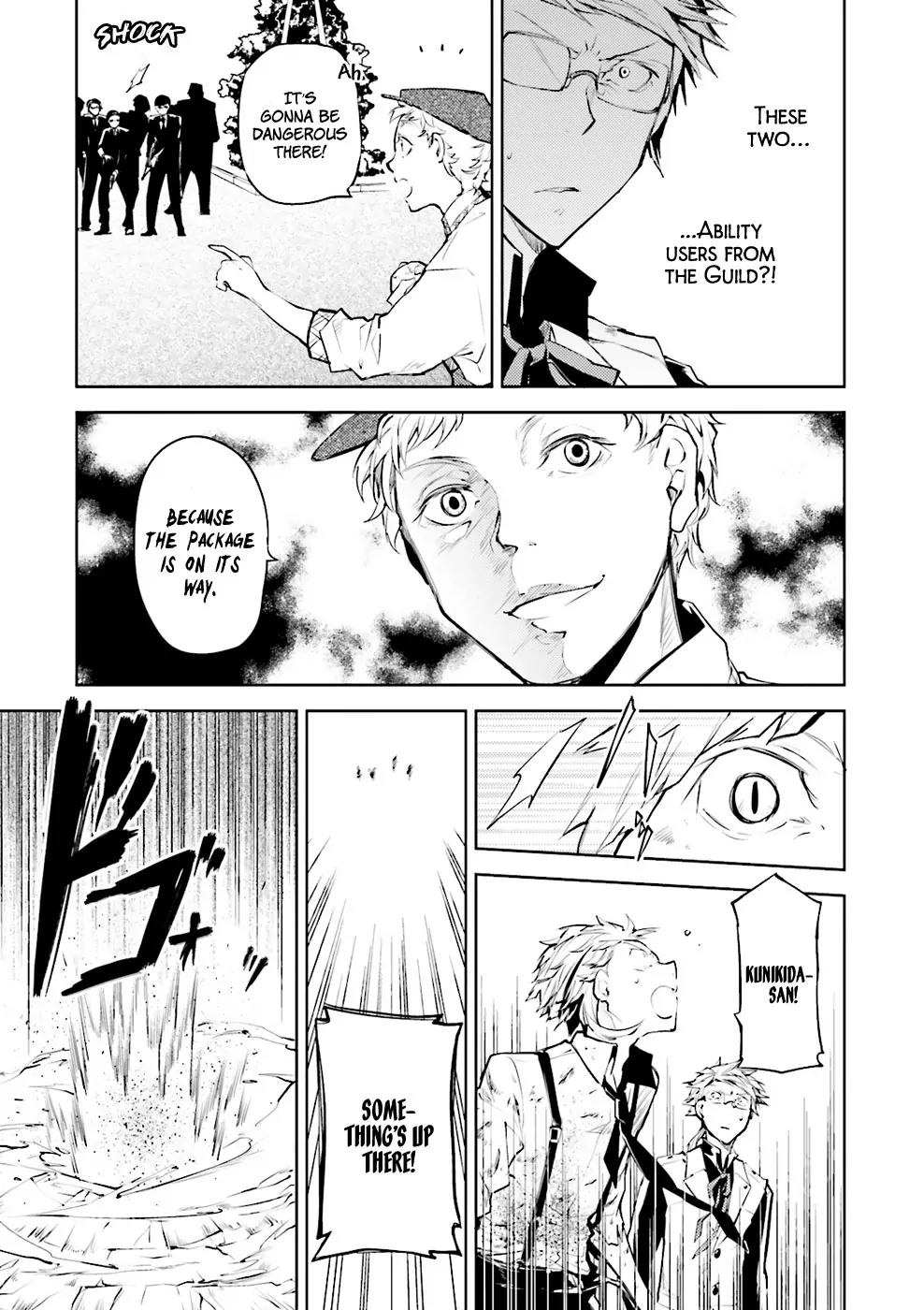 Bungou Stray Dogs Chapter 18 page 36 - Chapter 18: Flowers and Red Leaves, Snow and Gold