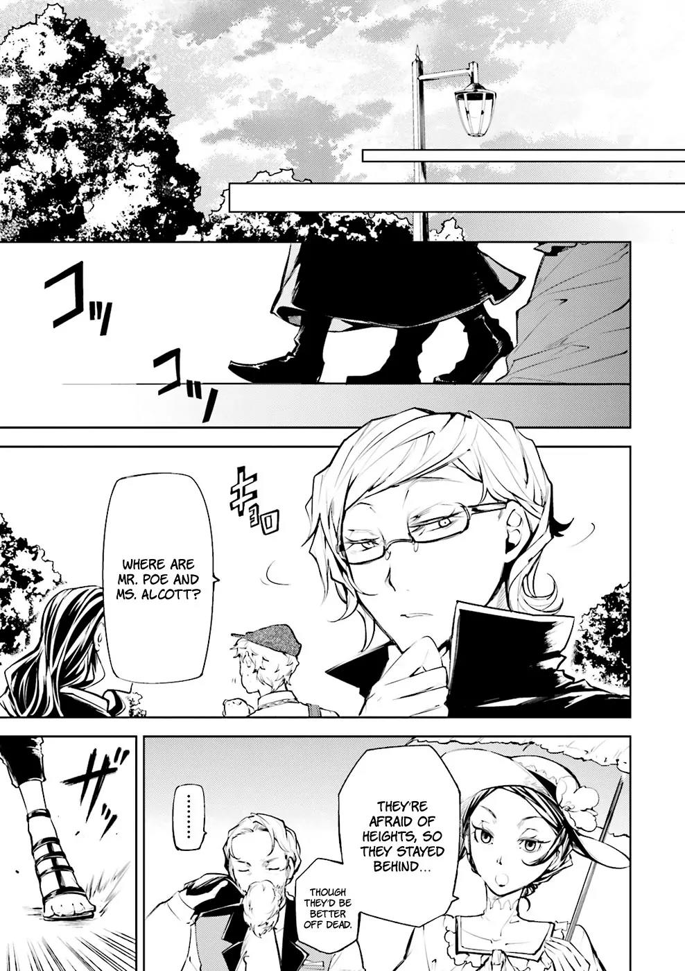 Bungou Stray Dogs Chapter 18 page 39 - Chapter 18: Flowers and Red Leaves, Snow and Gold