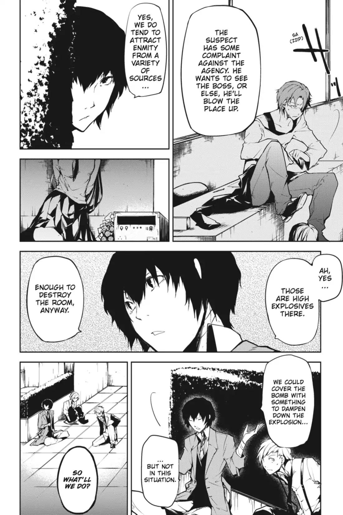 Bungou Stray Dogs Chapter 2 page 14 - Chapter 2: A Certain Explosive