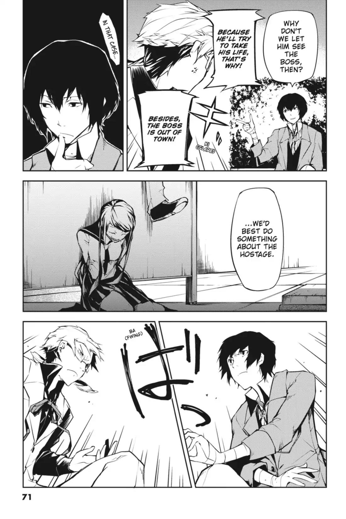 Bungou Stray Dogs Chapter 2 page 15 - Chapter 2: A Certain Explosive
