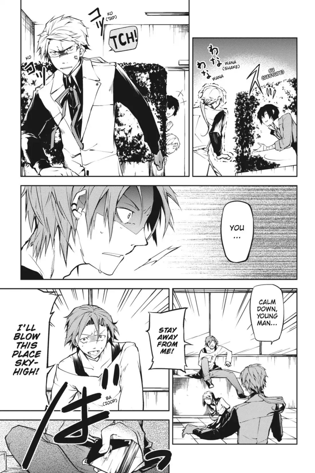 Bungou Stray Dogs Chapter 2 page 17 - Chapter 2: A Certain Explosive
