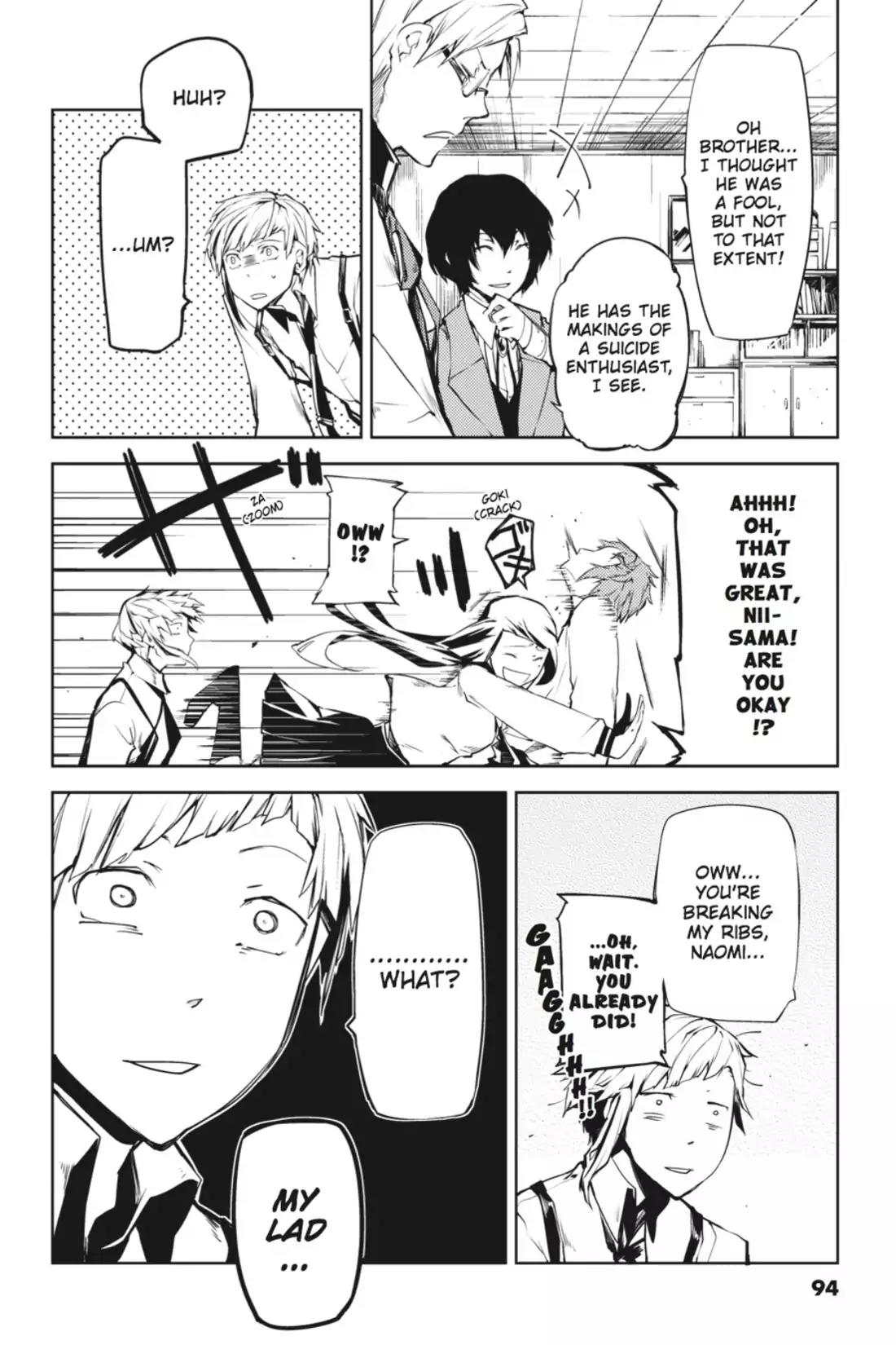 Bungou Stray Dogs Chapter 2 page 38 - Chapter 2: A Certain Explosive
