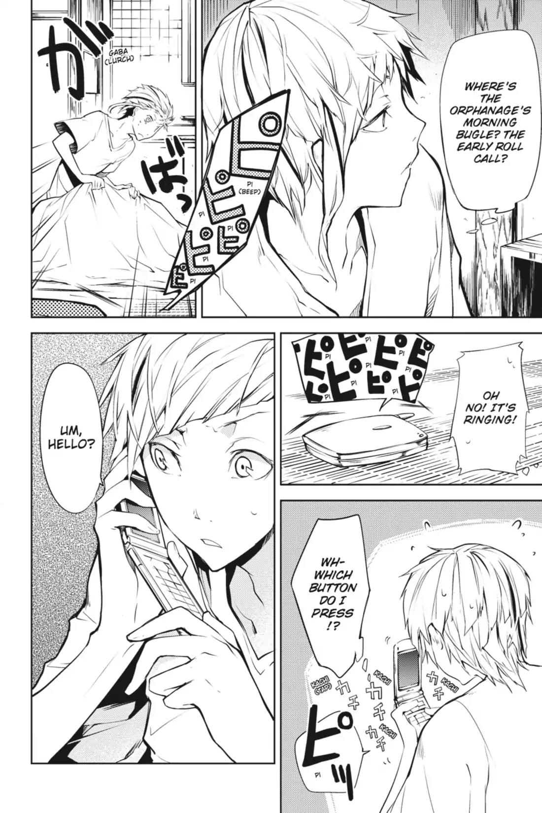 Bungou Stray Dogs Chapter 2 page 4 - Chapter 2: A Certain Explosive
