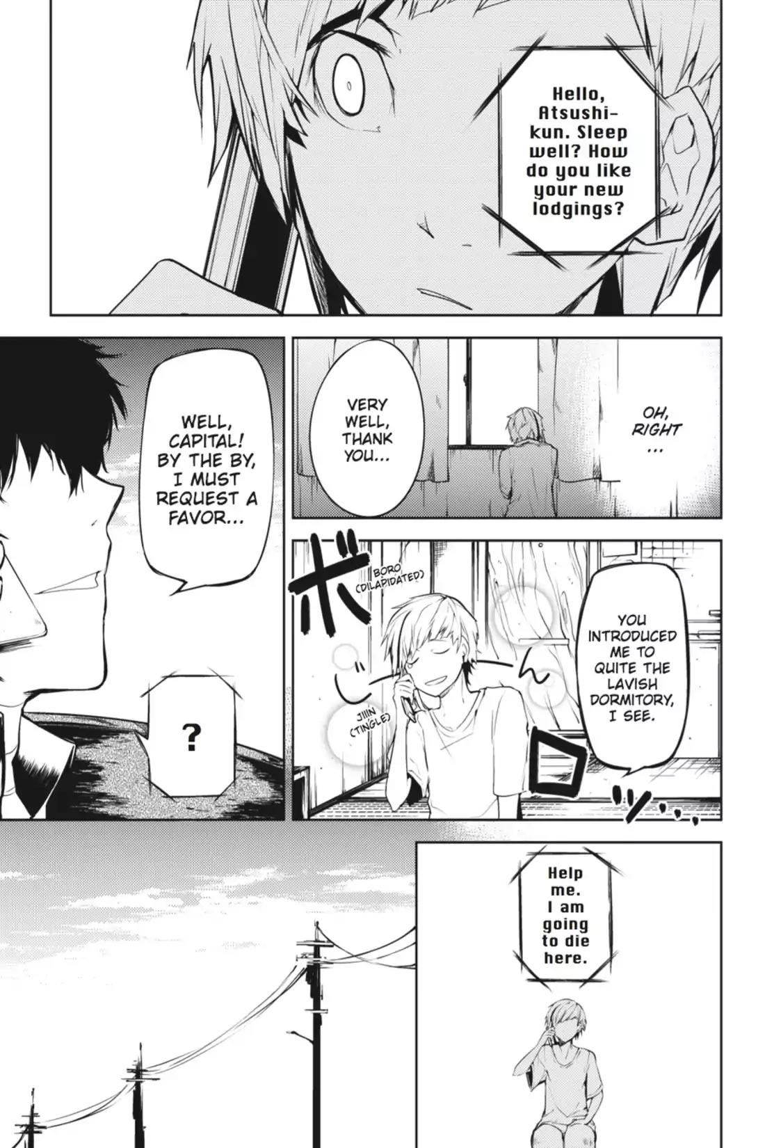 Bungou Stray Dogs Chapter 2 page 5 - Chapter 2: A Certain Explosive