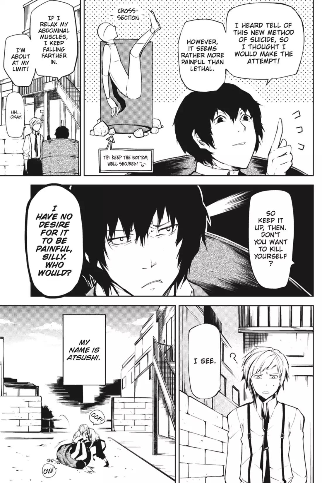 Bungou Stray Dogs Chapter 2 page 7 - Chapter 2: A Certain Explosive