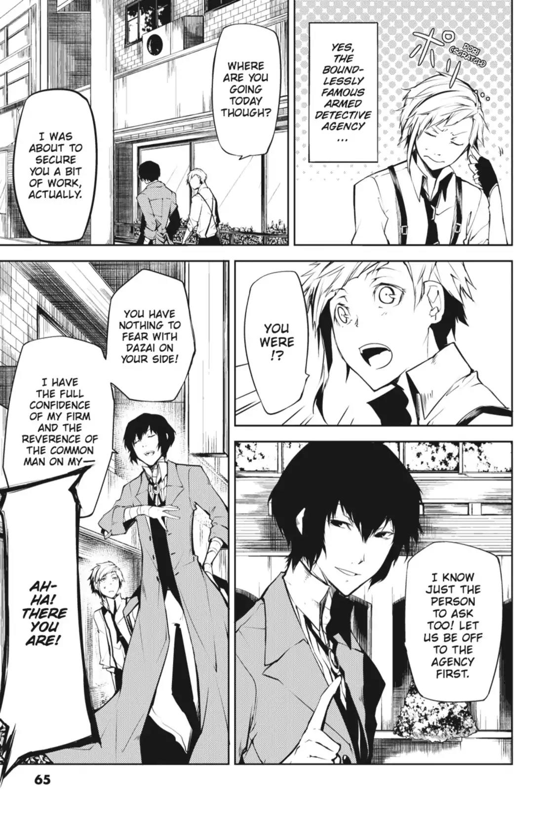 Bungou Stray Dogs Chapter 2 page 9 - Chapter 2: A Certain Explosive