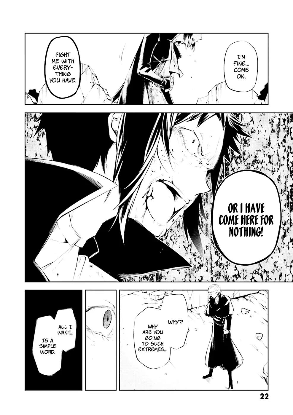 Bungou Stray Dogs Chapter 21 page 24 - Chapter 21
