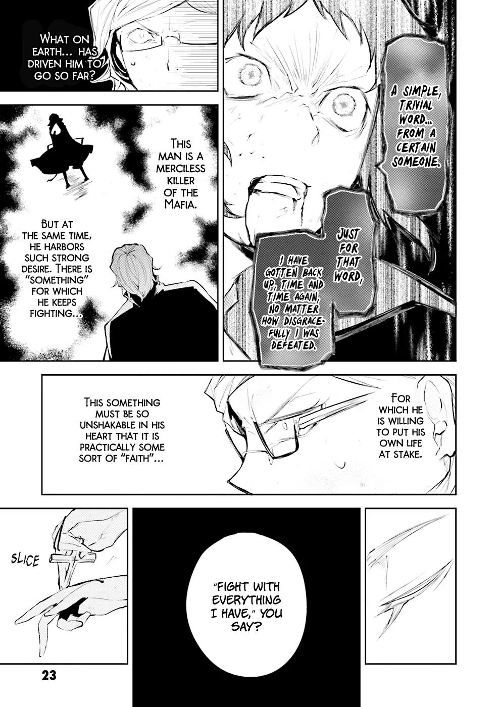 Bungou Stray Dogs Chapter 21 page 25 - Chapter 21
