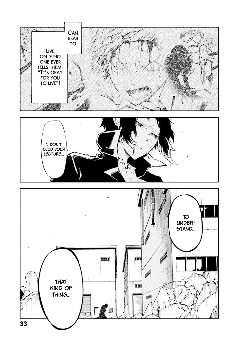 Bungou Stray Dogs Chapter 21 page 34 - Chapter 21