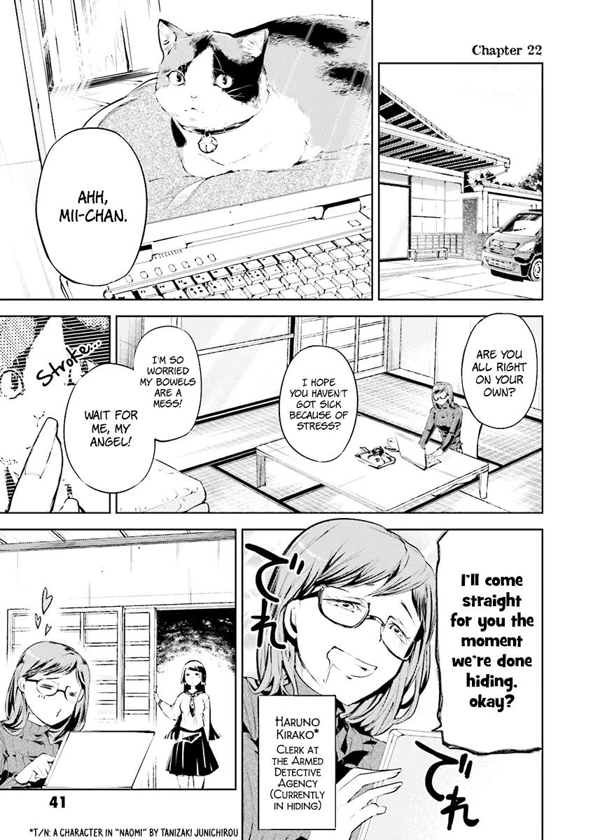 Bungou Stray Dogs Chapter 22 page 3 - Chapter 22: The Strategy of Conflict