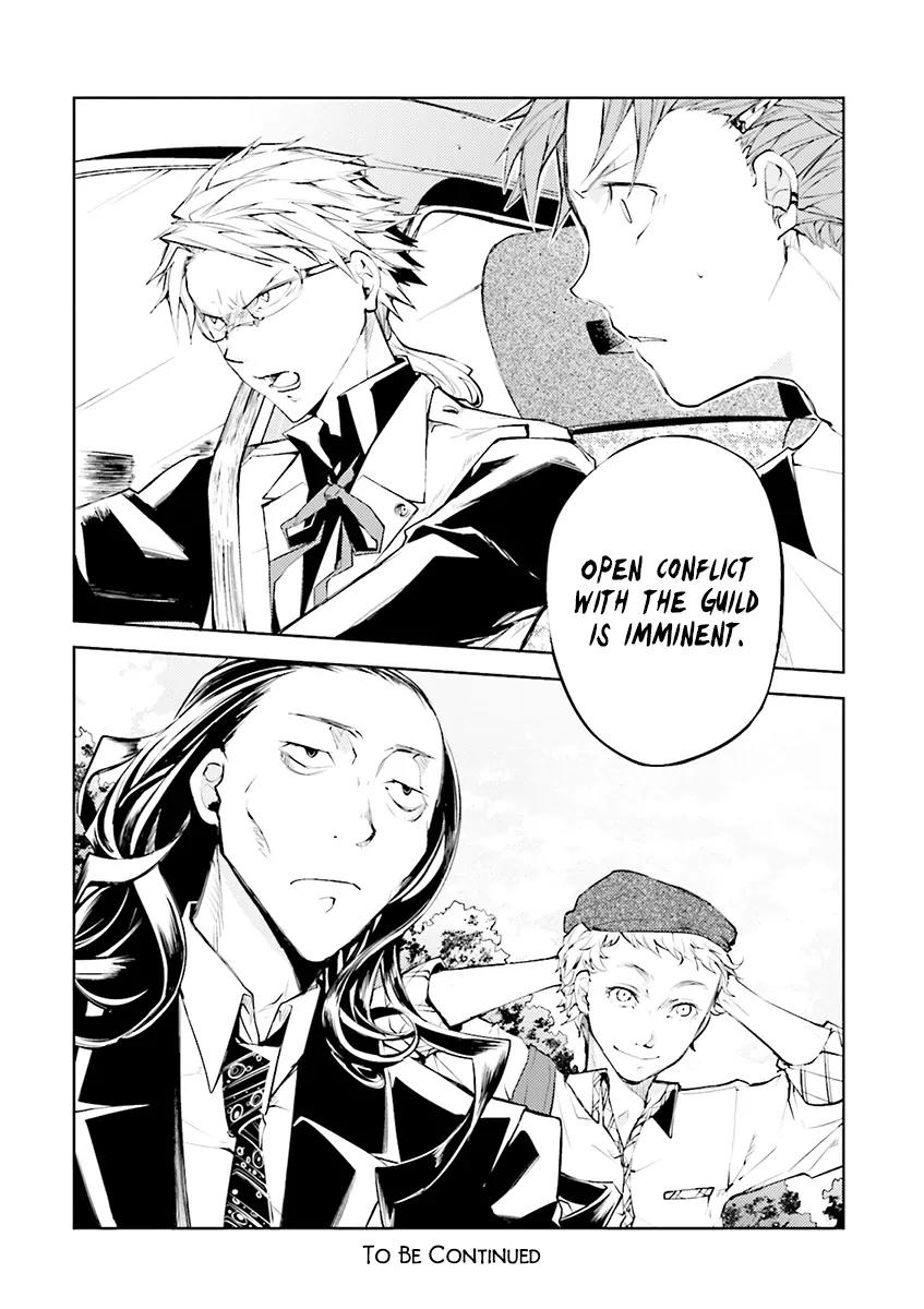 Bungou Stray Dogs Chapter 22 page 34 - Chapter 22: The Strategy of Conflict